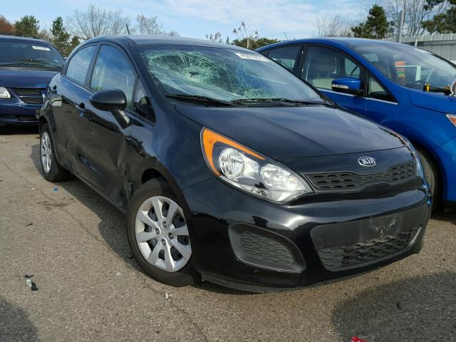 KNADM5A37E6414342 - 2014 KIA RIO LX Գրաֆիտ լուսանկար 1