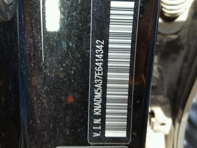KNADM5A37E6414342 - 2014 KIA RIO LX Գրաֆիտ լուսանկար 10