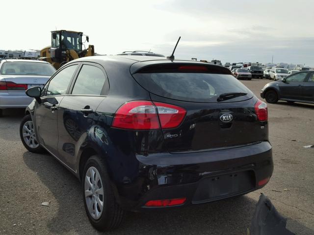 KNADM5A37E6414342 - 2014 KIA RIO LX Գրաֆիտ լուսանկար 3