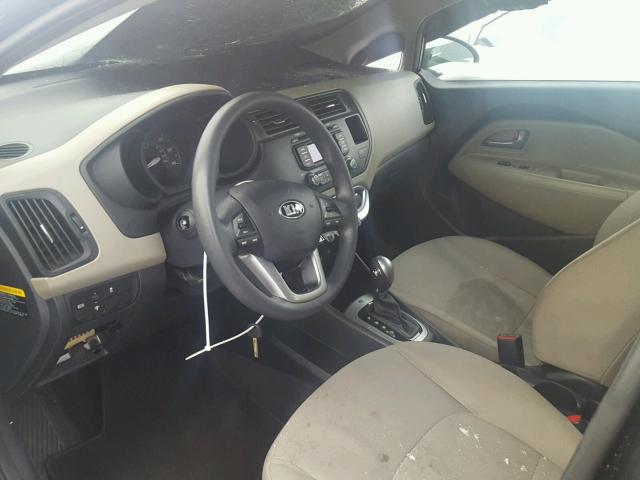 KNADM5A37E6414342 - 2014 KIA RIO LX Գրաֆիտ լուսանկար 5