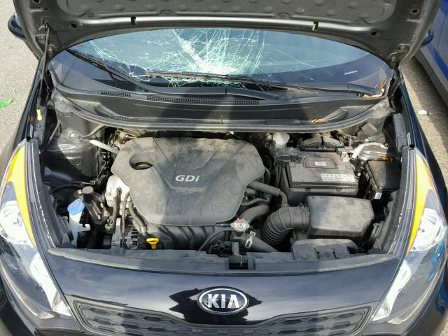 KNADM5A37E6414342 - 2014 KIA RIO LX Գրաֆիտ լուսանկար 7