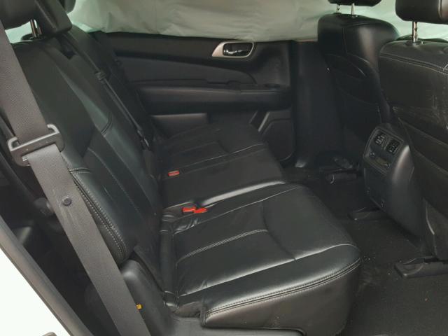 5N1AR2MN3DC620496 - 2013 NISSAN PATHFINDER WHITE photo 6