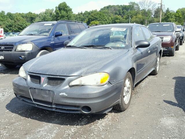 1G2NE52E75M168672 - 2005 PONTIAC GRAND AM S GRAY photo 2