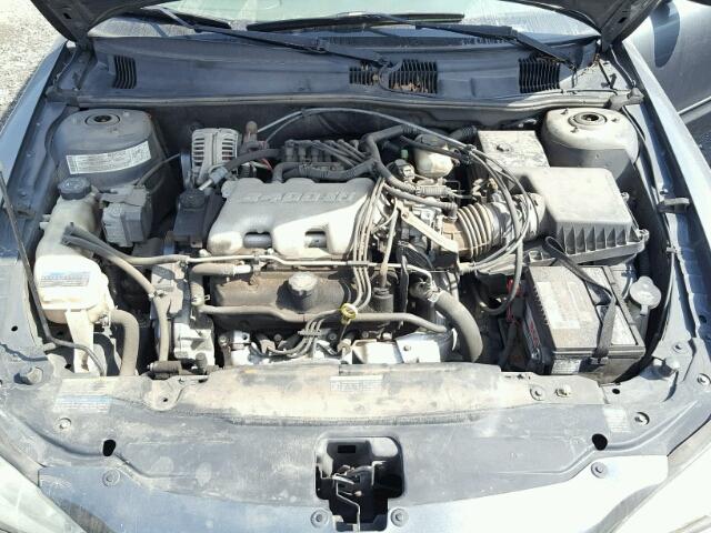 1G2NE52E75M168672 - 2005 PONTIAC GRAND AM S GRAY photo 7