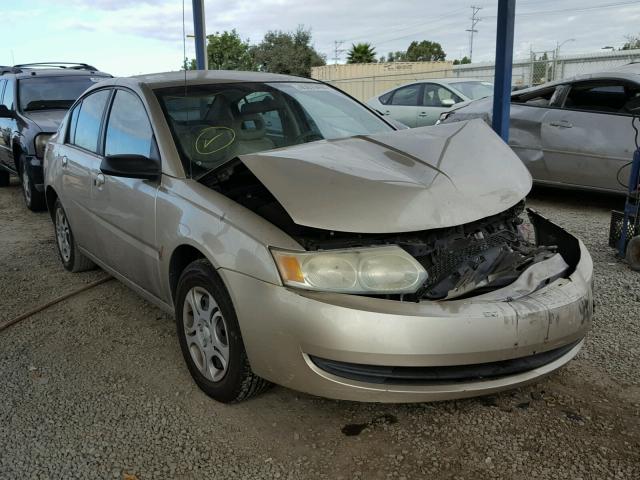 1G8AJ54F44Z118920 - 2004 SATURN ION LEVEL GOLD photo 1