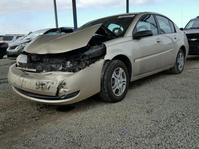 1G8AJ54F44Z118920 - 2004 SATURN ION LEVEL GOLD photo 2