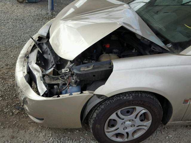 1G8AJ54F44Z118920 - 2004 SATURN ION LEVEL GOLD photo 9