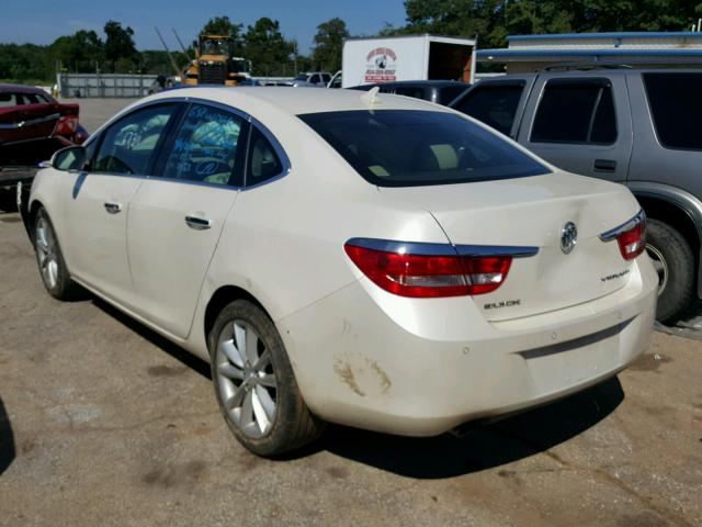 1G4PR5SK5E4229723 - 2014 BUICK VERANO CON WHITE photo 3