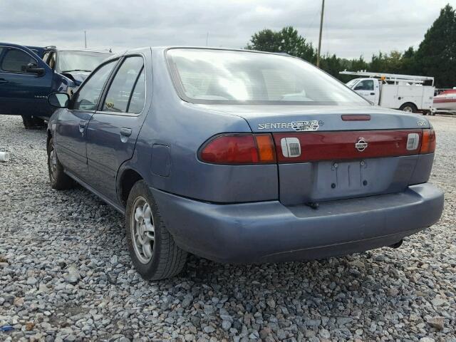 1N4AB41D2XC727436 - 1999 NISSAN SENTRA BAS BLUE photo 3