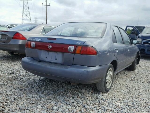 1N4AB41D2XC727436 - 1999 NISSAN SENTRA BAS BLUE photo 4