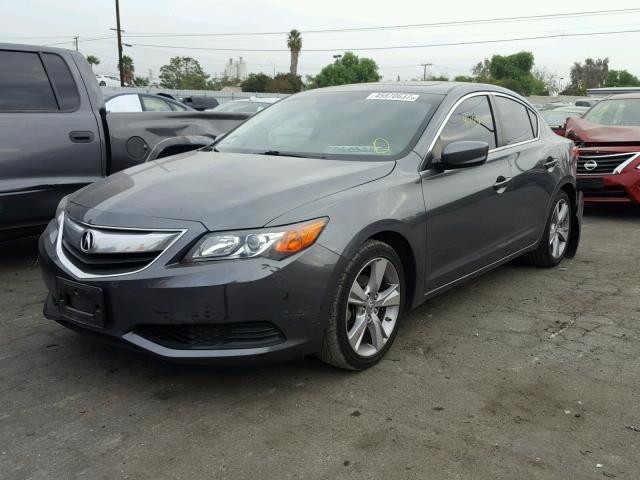 19VDE1F32EE001815 - 2014 ACURA ILX 20 GRAY photo 2