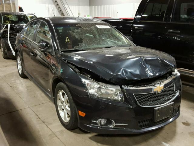 1G1PF5SCXC7197796 - 2012 CHEVROLET CRUZE BLACK photo 1