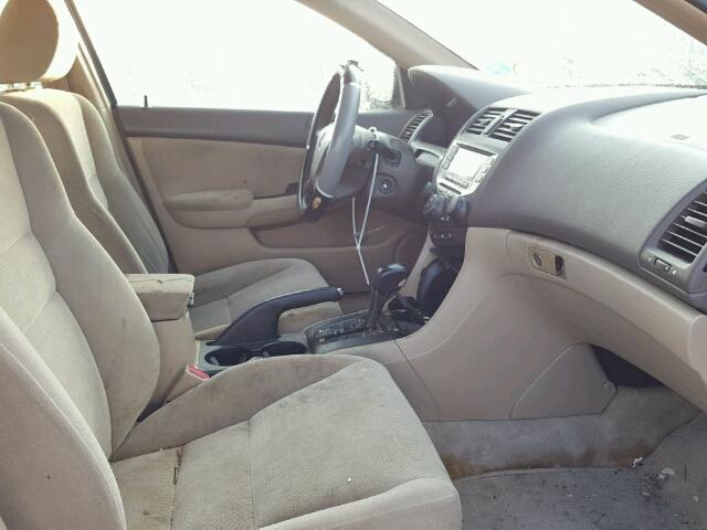 1HGCM56467A161113 - 2007 HONDA ACCORD LX GOLD photo 5