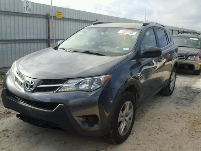 JTMZFREV4FD047712 - 2015 TOYOTA RAV4 LE Մոխրագույն լուսանկար 2