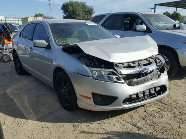 3FAHP0HA5AR368709 - 2010 FORD FUSION SE SILVER photo 1