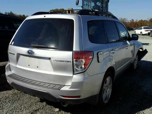 JF2SH646X9H706007 - 2009 SUBARU FORESTER 2 SILVER photo 4