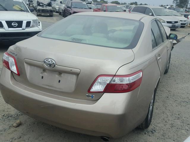 JTNBB46K473038810 - 2007 TOYOTA CAMRY NEW TAN photo 4