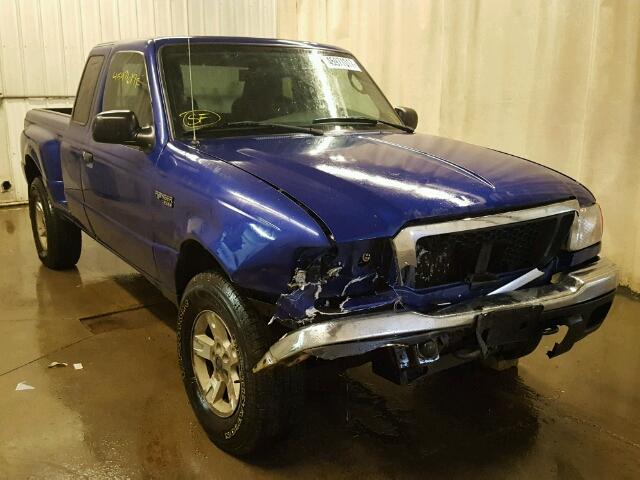 1FTZR15E14PA76430 - 2004 FORD RANGER BLUE photo 1