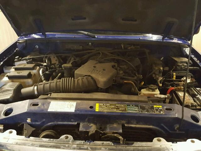 1FTZR15E14PA76430 - 2004 FORD RANGER BLUE photo 7