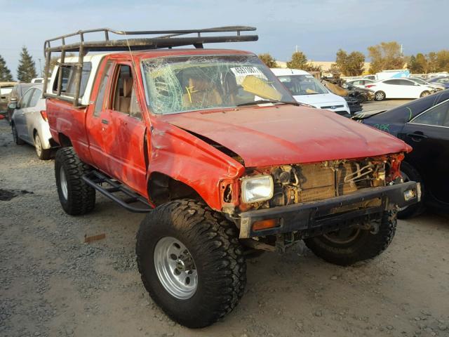 JT4RN66S9E5013389 - 1984 TOYOTA PICKUP RED photo 1