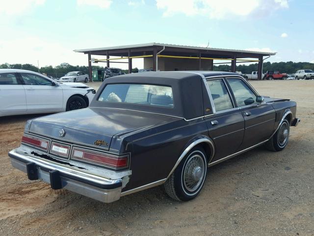 1C3BF66P1EX556514 - 1984 CHRYSLER FIFTH AVEN ყავისფერი ფოტო 4