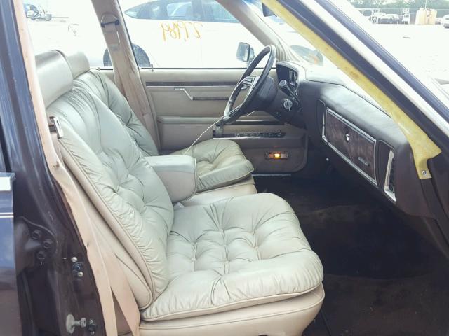 1C3BF66P1EX556514 - 1984 CHRYSLER FIFTH AVEN ყავისფერი ფოტო 5