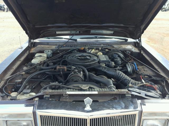 1C3BF66P1EX556514 - 1984 CHRYSLER FIFTH AVEN ყავისფერი ფოტო 7