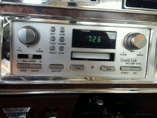 1C3BF66P1EX556514 - 1984 CHRYSLER FIFTH AVEN ყავისფერი ფოტო 9