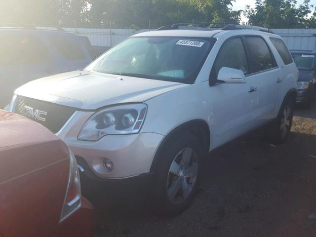 1GKKRRED1BJ181254 - 2011 GMC ACADIA SLT 白色 照片 2