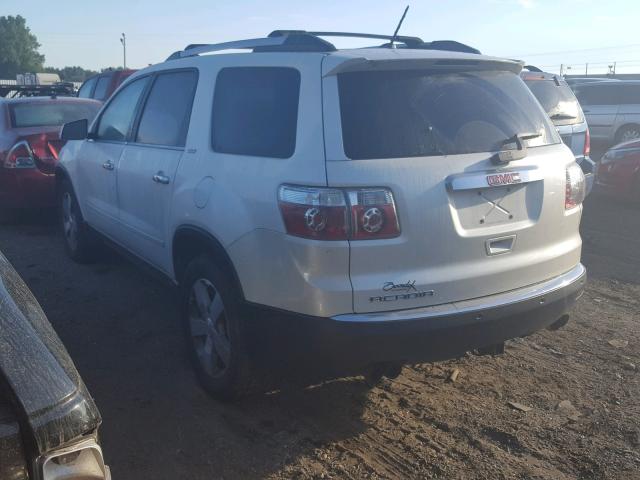 1GKKRRED1BJ181254 - 2011 GMC ACADIA SLT 白色 照片 3