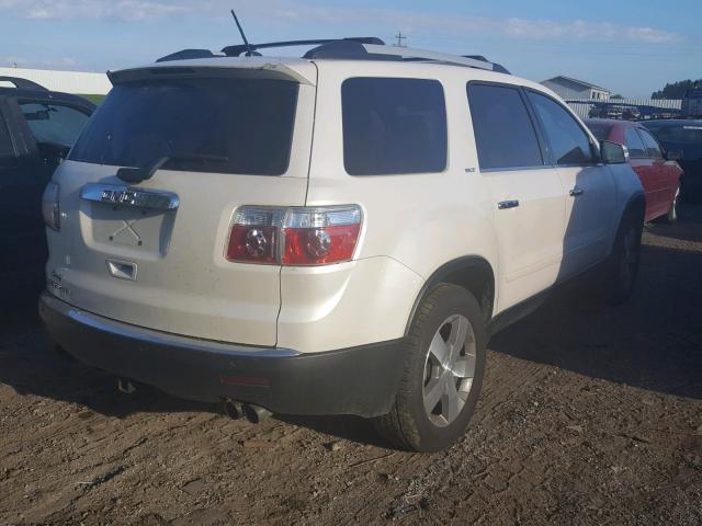 1GKKRRED1BJ181254 - 2011 GMC ACADIA SLT 白色 照片 4
