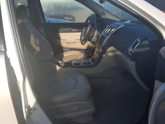 1GKKRRED1BJ181254 - 2011 GMC ACADIA SLT 白色 照片 5