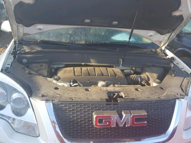 1GKKRRED1BJ181254 - 2011 GMC ACADIA SLT 白色 照片 7
