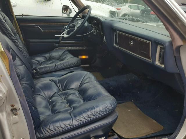 1C3BF66P2GX553205 - 1986 CHRYSLER FIFTH AVEN Արծաթագույն լուսանկար 5