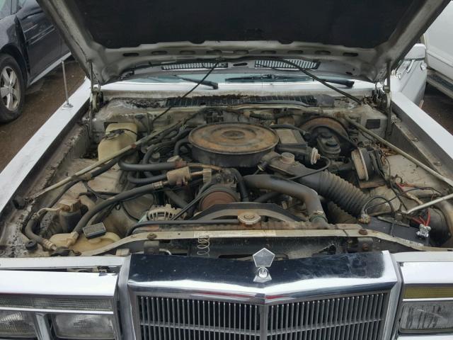 1C3BF66P2GX553205 - 1986 CHRYSLER FIFTH AVEN SILVER photo 7