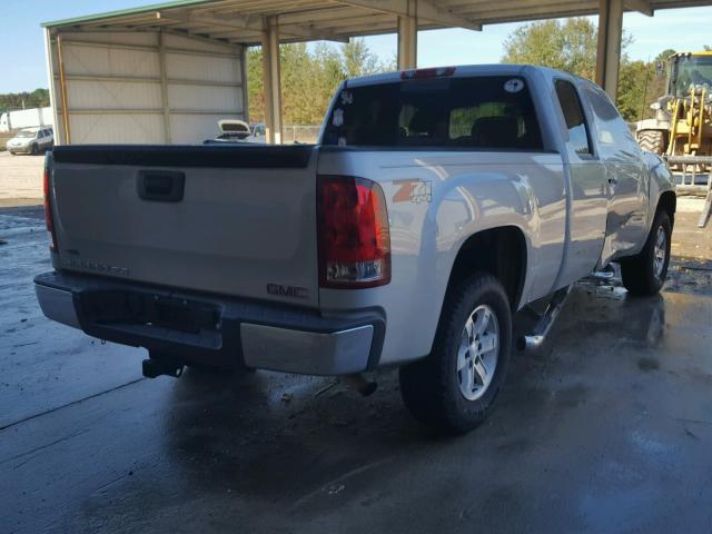 1GTSKVE31AZ162199 - 2010 GMC SIERRA SILVER photo 4