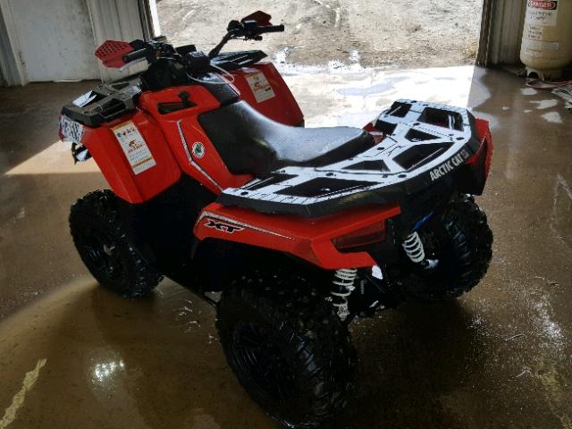 4UF17ATV5HT204387 - 2017 ARCTIC CAT ALTERRA RED photo 3