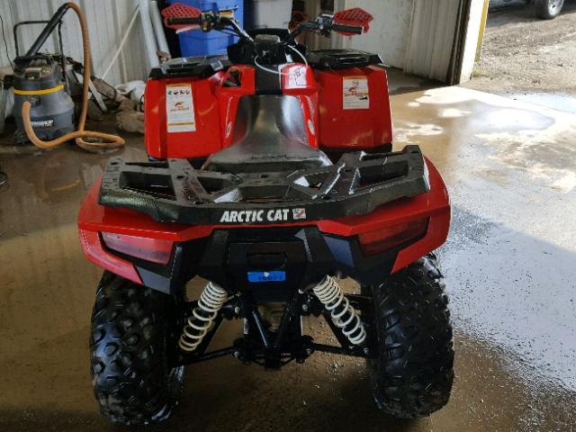 4UF17ATV5HT204387 - 2017 ARCTIC CAT ALTERRA RED photo 6