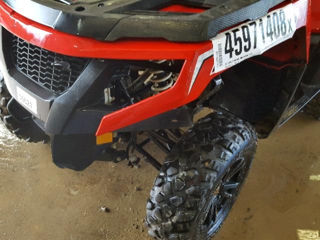 4UF17ATV5HT204387 - 2017 ARCTIC CAT ALTERRA RED photo 9