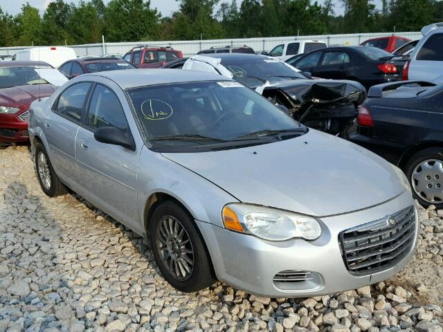 1C3EL46X84N347937 - 2004 CHRYSLER SEBRING LX SILVER photo 1