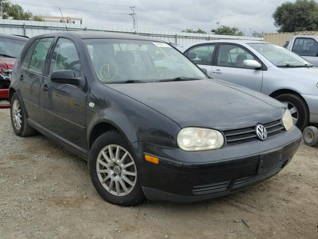 9BWGL61J844017780 - 2004 VOLKSWAGEN GOLF GLS BLACK photo 1