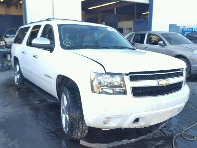 3GNFC16J37G126681 - 2007 CHEVROLET SUBURBAN C WHITE photo 1