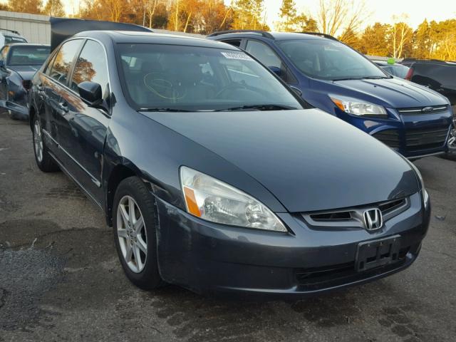 1HGCM66503A014729 - 2003 HONDA ACCORD BLACK photo 1