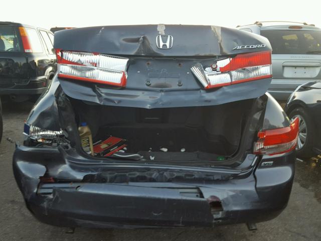 1HGCM66503A014729 - 2003 HONDA ACCORD BLACK photo 9