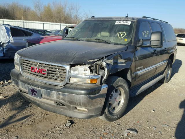 1GKFK16Z55J198712 - 2005 GMC YUKON XL K BLACK photo 2