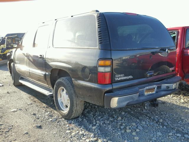 1GKFK16Z55J198712 - 2005 GMC YUKON XL K BLACK photo 3