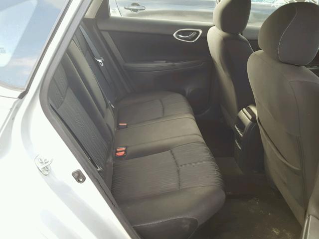 3N1AB7AP9GY230271 - 2016 NISSAN SENTRA S SILVER photo 6