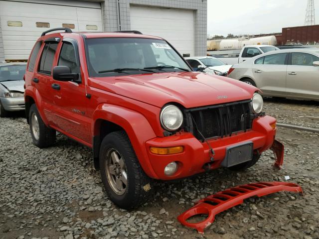 1J4GL58K62W151024 - 2002 JEEP LIBERTY LI RED photo 1