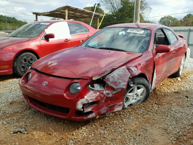 JT2CB02T6V0064154 - 1997 TOYOTA CELICA ST RED photo 2