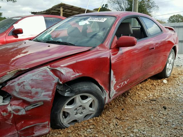 JT2CB02T6V0064154 - 1997 TOYOTA CELICA ST RED photo 9